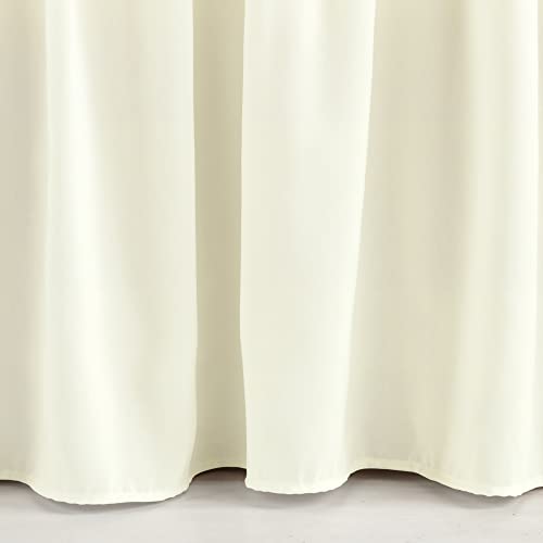 Image of Lush Decor Ruffle Crib Skirt, 16 inch Drop, Ivory