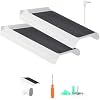 Unique Solar Panel Charger for Arlo Essential 2K Outdoor2nd Gen/Essential XL Camera2nd Gen/Essential Spotlight, 6V 4W Solar Panel for Arlo Camera, USB-C Plug, IP65 Weatherproof 0.8ft Cable, 2 Pack