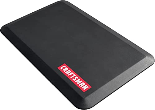 GelPro Commercial Grade Garage Mat, 20-in. x 32in. x.75-in. Thick Craftsman Heavy-Duty Garage Anti-Fatigue Mat Black