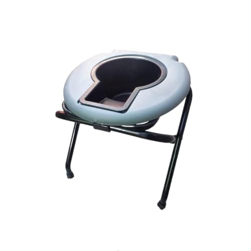 Image of Removable Commode Chair Pot for Toilet Chair, Bedside Commode Replacement Pan,Bucket Compatible with Most Bathroom Chairs & Toilet Stools