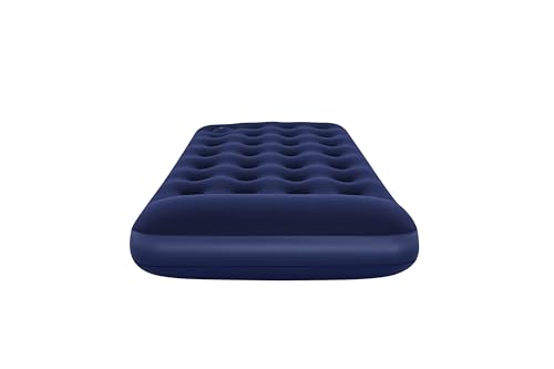 Bestway Single-Luftbett mit integrierter Fußpumpe 188 x 99 x 28 cm, Dunkelblau