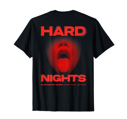 Hard Nights X Techno Club Raver Rave Party Outfit...