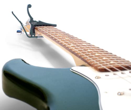 Kyser Fender Classic Capo Sheerwood Green - Les Beatles, Paul McCartney, John Lennon, RIngo Starr, George Harrison Kyser Fender Classic Capo Sheerwood Green – Image 4