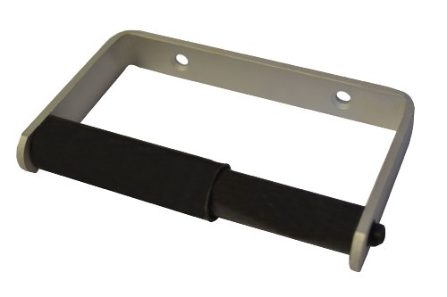 Image of Centurian Satin Silver Aluminum Toilet Roll Holder