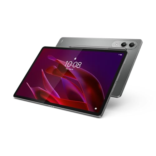 Lenovo Yoga Tab – Tablet 11.1" 3.2K (Qualcomm Snapdragon 8 Gen 3, 12 GB RAM, 256 GB UFS 4.0, 144 Hz, 4 Altavoces, Wi-Fi 7, Bluetooth 5.4, USB-C, Android 15) Color Luna Grey – Incluye Tab Pen Pro