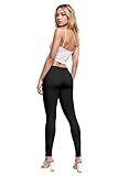 Hybrid & Company Womens Super Stretch Jeans P26131SK Black 9