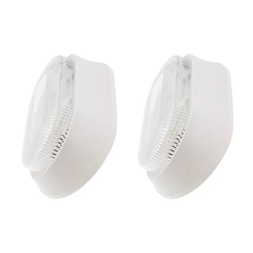 Dumble RV LED Porch Light - Single Dome LED Camper Lights Exterior 12V Outdoor RV Light Fixtures LED Utility Lights, 2Pk