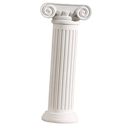 ibasenice Colonne Romaine Résine Support De Fleurs Décoratif pour Jardin Pilier De Décoration pour Mariage Et Fête