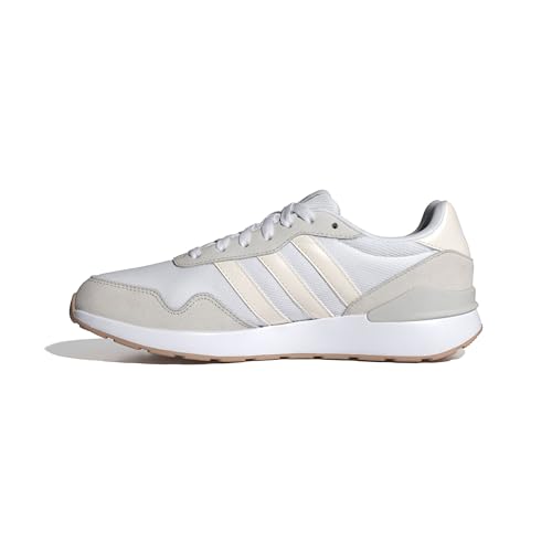 adidas Damen Run 60S 4.0 Shoes, Cloud White/Chalk White/Grey One, 42 EU – Ansicht 4