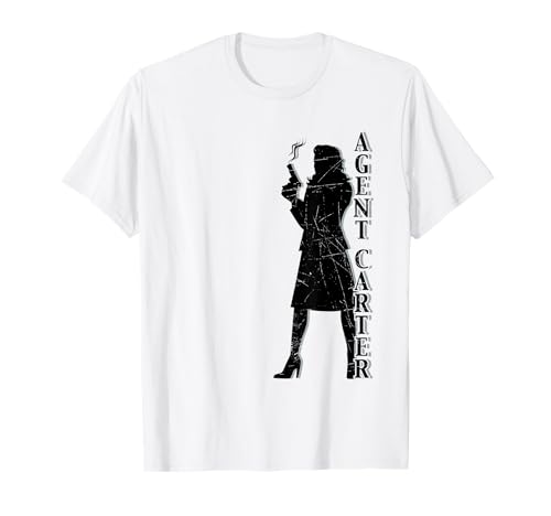 T-shirt Marvel Agent Carter SSR idée cadeau originale pour anniversaire retro