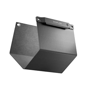 ECOFLOW 28W Tragbares Solarpanel für Rucksack mit Solar-Winkelführung, 20W USB-C, 18W USB-A Schnellladung für Smartphone&Powerbank, IP68 Wetterfest, faltbares Solarmodul für Outdoor, Camping, Wandern