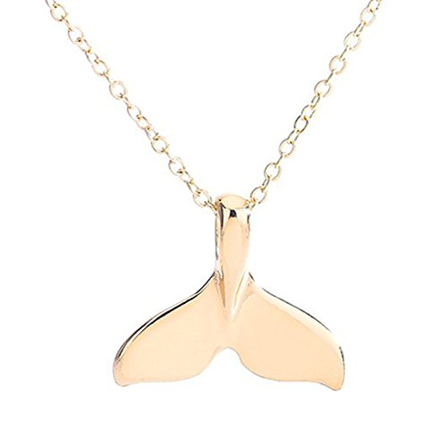 Pendentif queue de baleine hypoallergénique en argent, fini les bijoux qui ternissent