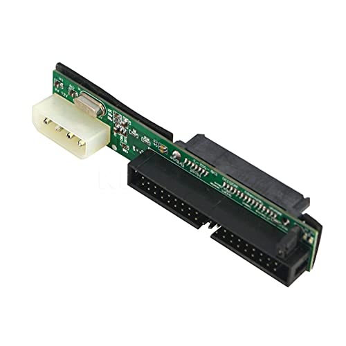 iToQ Convertidor Adaptador Sata a IDE 2,5 Sata Hembra a 3,5 Pulgadas IDE Macho Puerto de 40 1,5 Gbs Compatible con 133 100 HDD CD DVD
