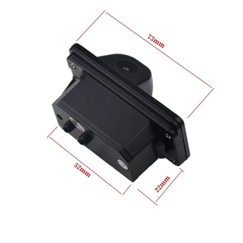 Caméra de recul BMW 3 E46 avec lampe de plaque LED intégrée - 3