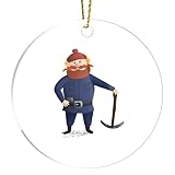 Ornaments Christmas Tree Yukon Acrylic Cornelius Decor 2016 Home Circle X-mas for Holidays, Tree...