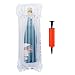 Locisne Wine Bottle Protector, 20 Pack Bottle Bubble Wrap with Reusable Free Air Pump Inflatable Air Filled Column Sleeve Packaging Bags for Safe Shipping of Glass Bottles in Airplane Cushioning