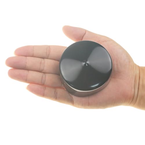 Image of Acocony 2 3 /4 Inch Rubber Cap (69.85 mm) Round Black Pack of 8 | 2.75 inch PVC Rubber End Caps Dustproof, Protective & Aesthetic Flexible Covers for Tubing, Pipes, Poles, Bolts & More