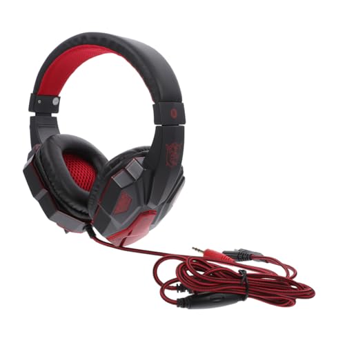 Casque de jeu PC avec microphone rotatif suppression bruit et bouton sourdine