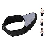 Baby Carrier with Hip Seat, Newborn to Toddler, Adjustable Extended, Ergonomic M Position Baby Carrier with Multiple Pockets 7-40lbsfor dad and mom, Black