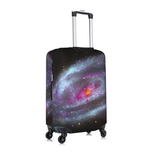 Housse de protection polyester lavable motif galaxie blanche grand format