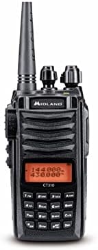 Midland CT-310 Walkie Talkie VHF/UHF Doble Banda, 200 Canales, Pa...