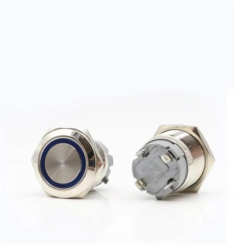 Interrupteur 16mm étanche résistant à l'eau pour commande extérieure