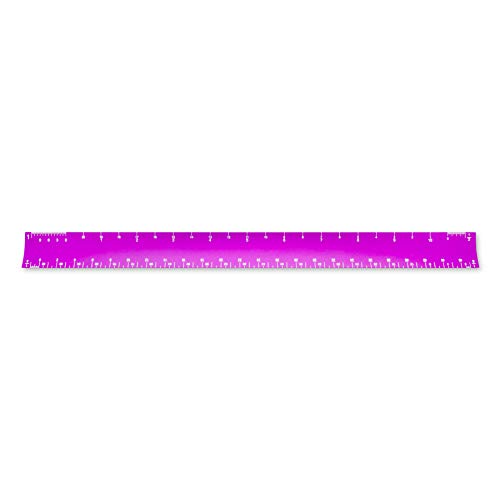 Image of Alumicolor Aluminum Architect Hollow Scale for School, Office, Art and Drafting, 12IN, Purple