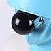 Blue Leather Head Masks with Detachable Eye Mask Halloween Cosplay Fashion Party Accessory