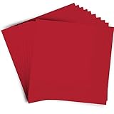 Apple Red Beverage Napkins Big Party Pack, 125 Ct.