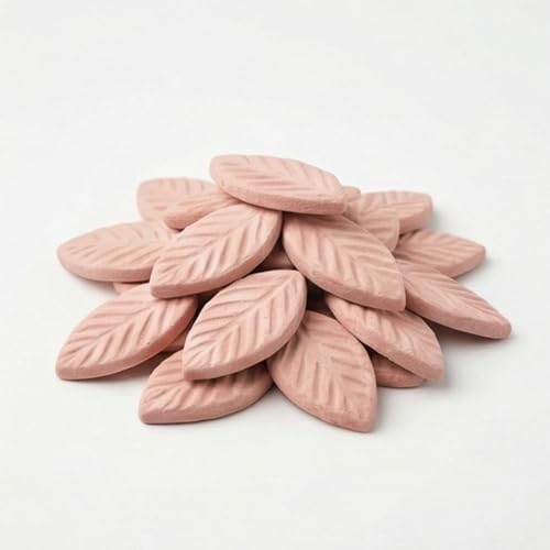 Bay Leaves, Natural Pink Edible Clay,Bay Leaves, Dried Bay Leaves, Indian Bay Leaves, Fresh Bay Leaves (Pink, 500gm / 1lb)