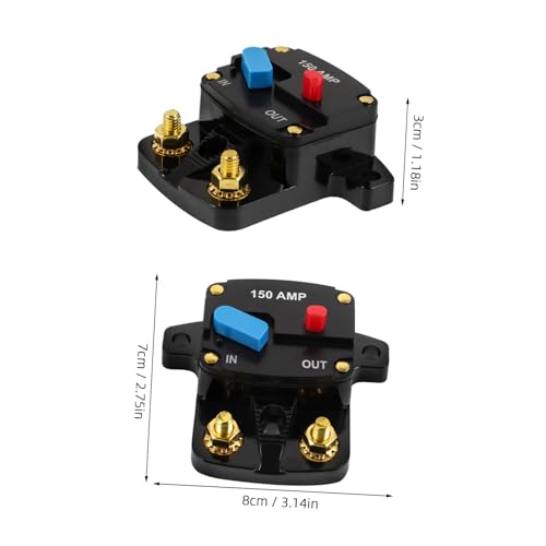 Disyuntor para automóvil y amplificador de coche con protector de sobrecargas de audio 6