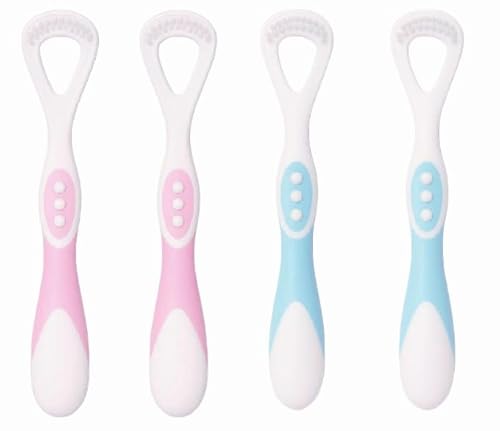 LOVE& IT 日本製舌ブラシ 4本セット 色おまかせ