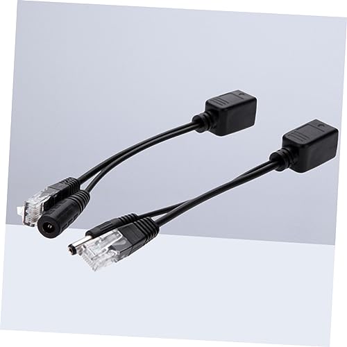 OSALADI 6 piezas Cable Splitter PoE Adaptador para cámaras IP y routers miniatura 6