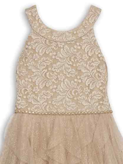 Speechless Girls' Sleeveless Glitter Tulle Corkscrew Party Dress3