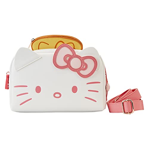 Loungefly SANTB1691 Sanrio Hello Kitty - Bolsa cruzada para tostadora de desayuno, multicolor, multicolor, Talla nica