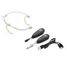 Plug in and play with 2.4GHz digital connectivity Discreet and lightweight headset microphone Reliable gigging and busking system with up to 6 hours battery life Freedom to move on stage with 15 metre range Crystal clear, 24 Bit high resolution sound...