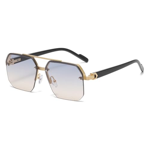 Lunettes de soleil double pont verres dégradés protection UV400