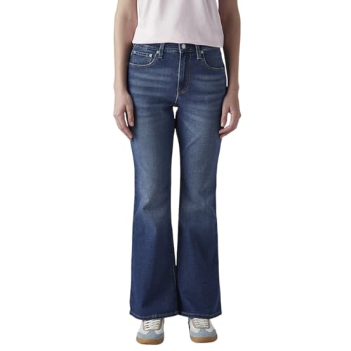 Image of Levi's Women's 726 Flared Fit High Rise Jeans