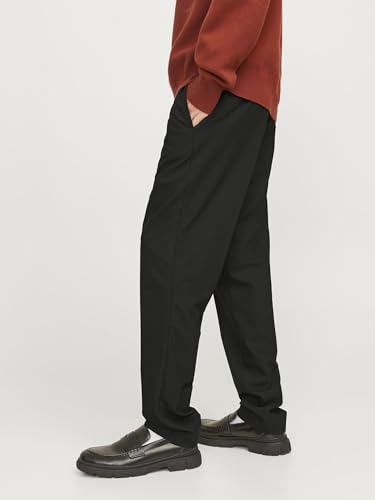 JACK & JONES Herren Jpstace Jjleo Noos Chinohose, Schwarz,28W / 30L – Ansicht 6