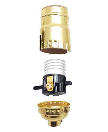Image of B&P Lamp Flange Base Make-A-Lamp Kit with a 6 Inch Harp