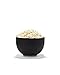 W&P Microwave Silicone Popcorn Popper Maker | Black | Collapsible Bowl w/Built In Measuring Cup, BPA Free, Eco-Friendly, Waste Free, 9.3 Cups of Popped Popcorn