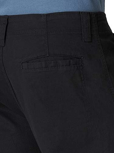 Wrangler Authentics Men's Relaxed Fit Stretch Cargo Pant, Black, 36W x 32L - 4