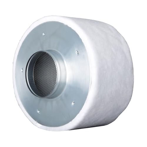 ELITE BBQ Prima Klima Eco Line - Filtro de carbón activo (100 mm, AKF eficiente, para sistemas de evacuación 160 m³/h-240 m³/h, filtro de carbón para Growbox, neutralización de olores para cultivo)