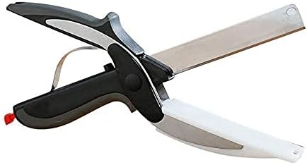 Kitchen Scissors 2 in 1 Kitchen Cutter Board Vegetable Cutting Slicer SmarKnife
