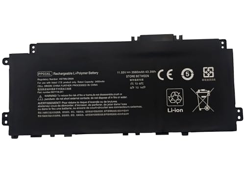 PP03XL PV03XL Batería para HP Pavilion X360 14 dw0xxx 14 dw1xxx 13 bb0xxx 13 bb1xxx 14 dk0xxx 14 dk1xxx 14 dv0xxx 14 dv1xxx 14 dv2xxx 14 dw1017ns 14 dw0004nl 14 dw0011nl 14 dw1001nl dw1006nl
