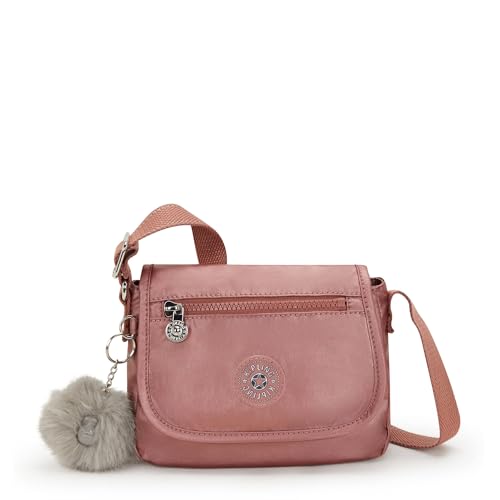 Kipling Sabian Metallic Crossbody Mini Bag Metallic Maple