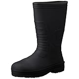 [キタ] 安全長靴 作業長靴 メガセーフティ 超軽量&屈曲EVAラバー安全長靴 KR-7030 ブラック 25.5~26.0 cm 3E