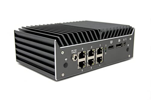 Image of Protectli Vault Pro VP4630-6 Port, Firewall Micro Appliance /Mini PC - Intel i3, 2.5G Ports, DDR4 RAM, M.2 NVMe or SATA SSD Storage, AES-NI, 64GB RAM, 960GB SSD