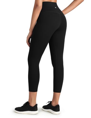 HeyNuts Workout Pro High Waisted Yoga Capris Leggings for Women,