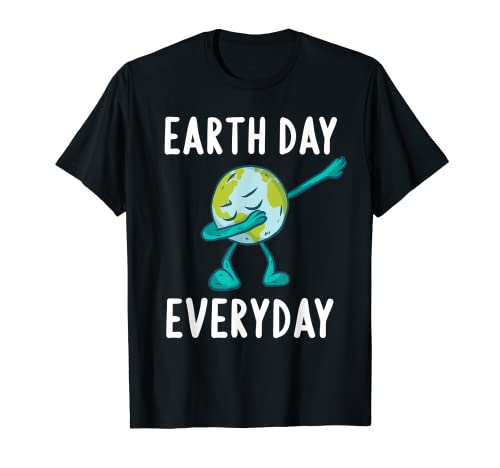 Home 8 Planet Earth Day Everyday 2022 - Funny Dabbing Earth Day T-Shirt